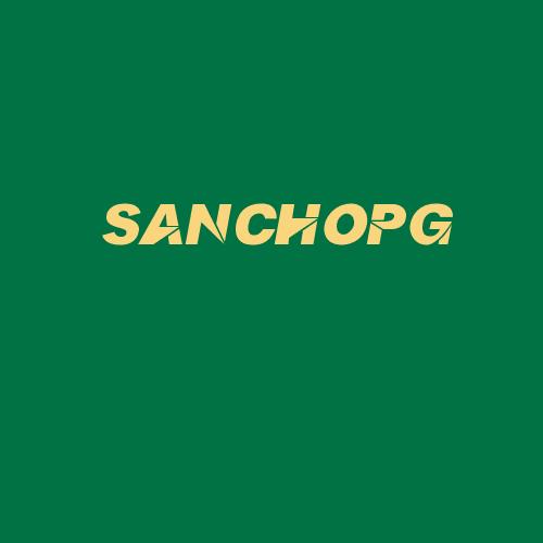 Logo da SANCHOPG